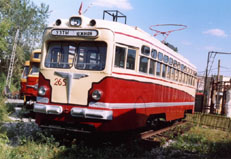 Ретро-трамвай МТВ-82. Лето 2003.