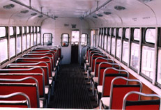 Салон ретро-трамвая МТВ-82