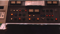 Макет пульта вагона 'СПЕКТР' в натуральную величину в Музее ЕТТУ